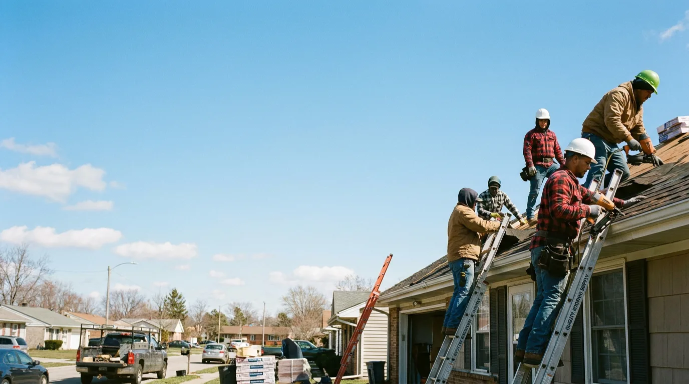 Roofing in Rapids City, IL near me